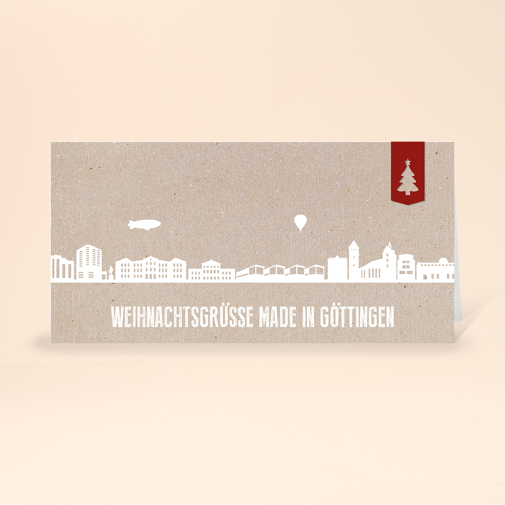 Karte: Skyline modern - Göttingen