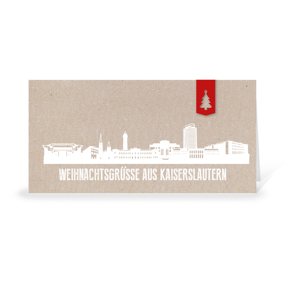 Karte: Skyline modern - Kaiserslautern