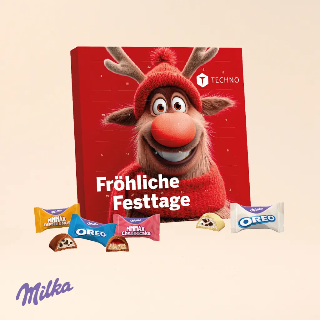 Tisch-Adventskalender Milka Favourites