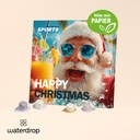 Tisch-Adventskalender Waterdrop®, Inlay aus Papier 