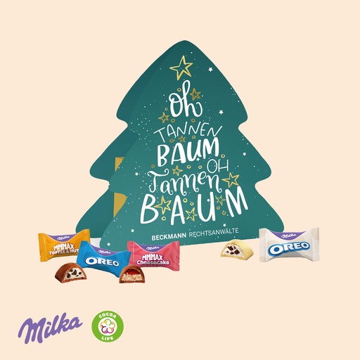 [95603] Weihnachtsbaum Milka „Favourites“ 