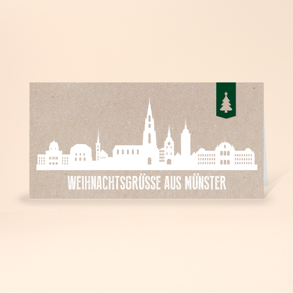 Karte: Skyline modern - Münster