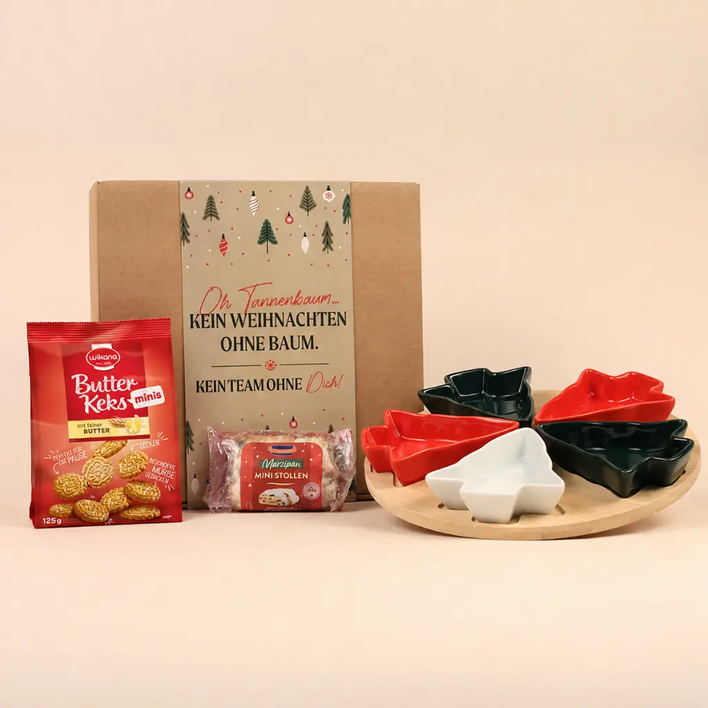 Geschenkset Weihnachtssnack "Kein Team ohne Dich!"