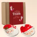 Weihnachtsschalen "Zwei, die zusammengehören!"