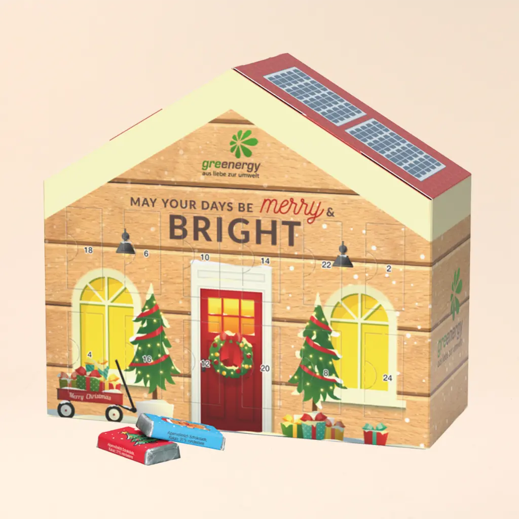 Adventskalender Haus - Alpenmilch