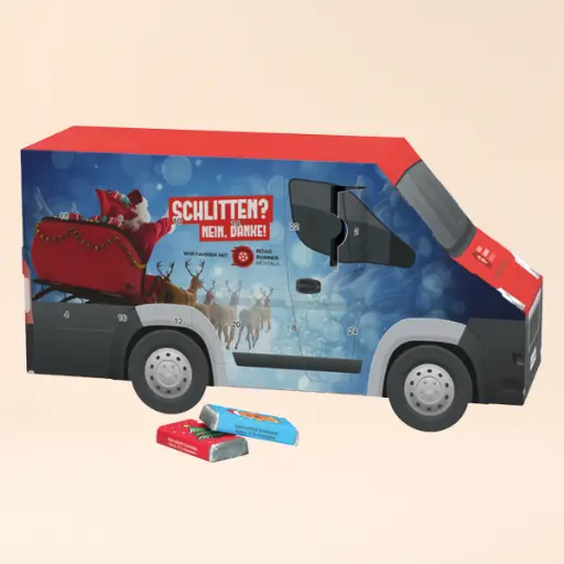 [1274-A] Adventskalender Transporter - Alpenmilch