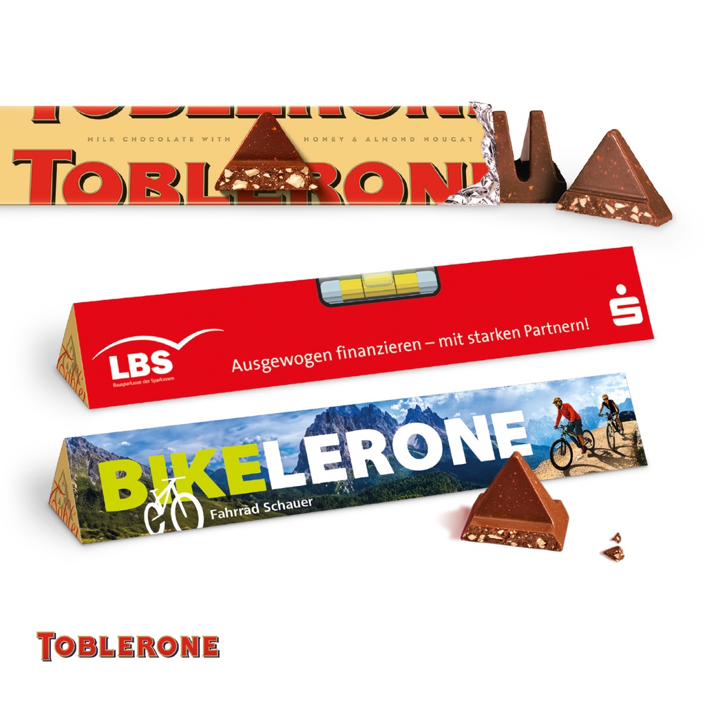 TOBLERONE Riegel im Werbeschuber, 100 g
