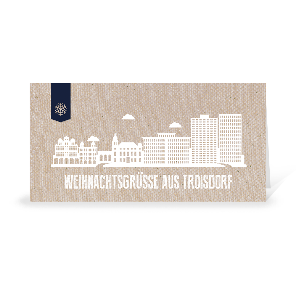 Karte: Skyline modern - Troisdorf