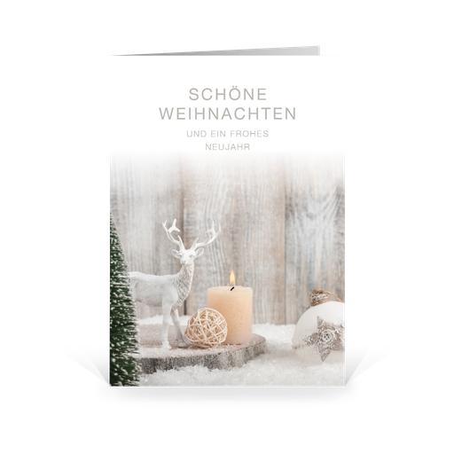[WP5027] Karte: Weihnachtszauber (Wir gestalten gratis für Dich)