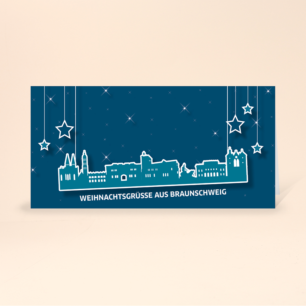 Karte: Skyline pop - Braunschweig