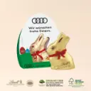 Lindt Goldhase im Werbeaufsteller, 50 g
