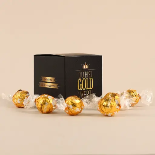 [WP12839] Du bist Gold wert XL