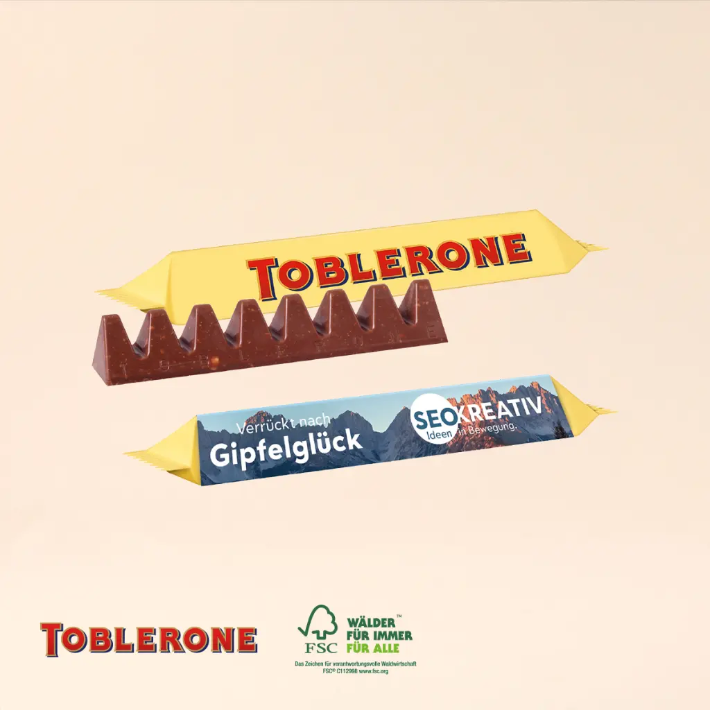TOBLERONE Riegel im Werbeschuber, 35 g