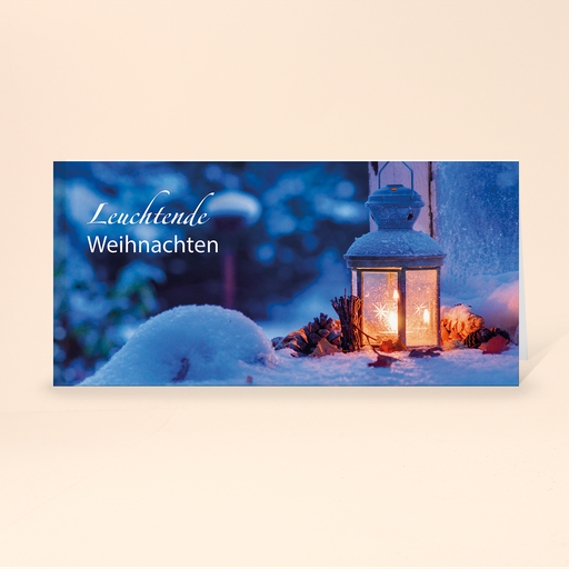 [WP2459] Karte: Leuchtende Weihnachten (Wir gestalten gratis für Dich)