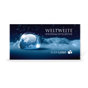 Karte: Globus - Wolken