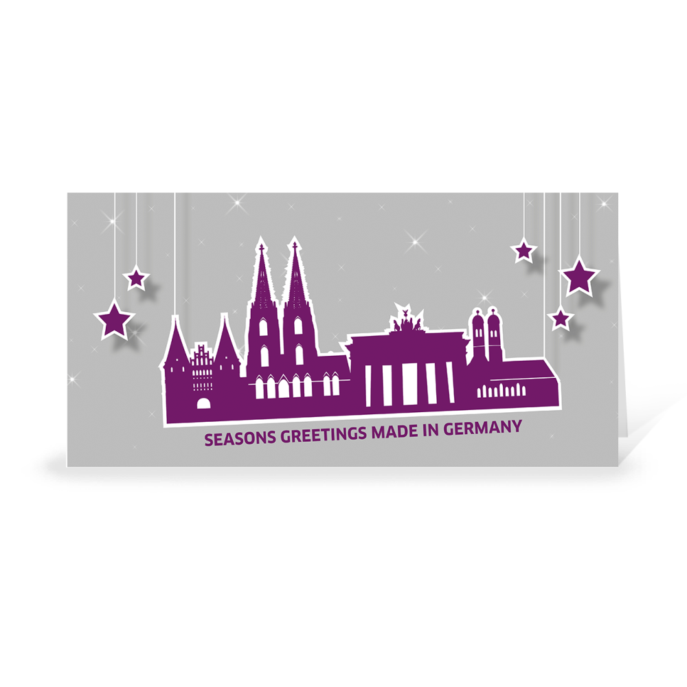 Karte: Skyline pop - Germany