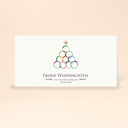 Karte: Aquarell - Weihnachtsbaum