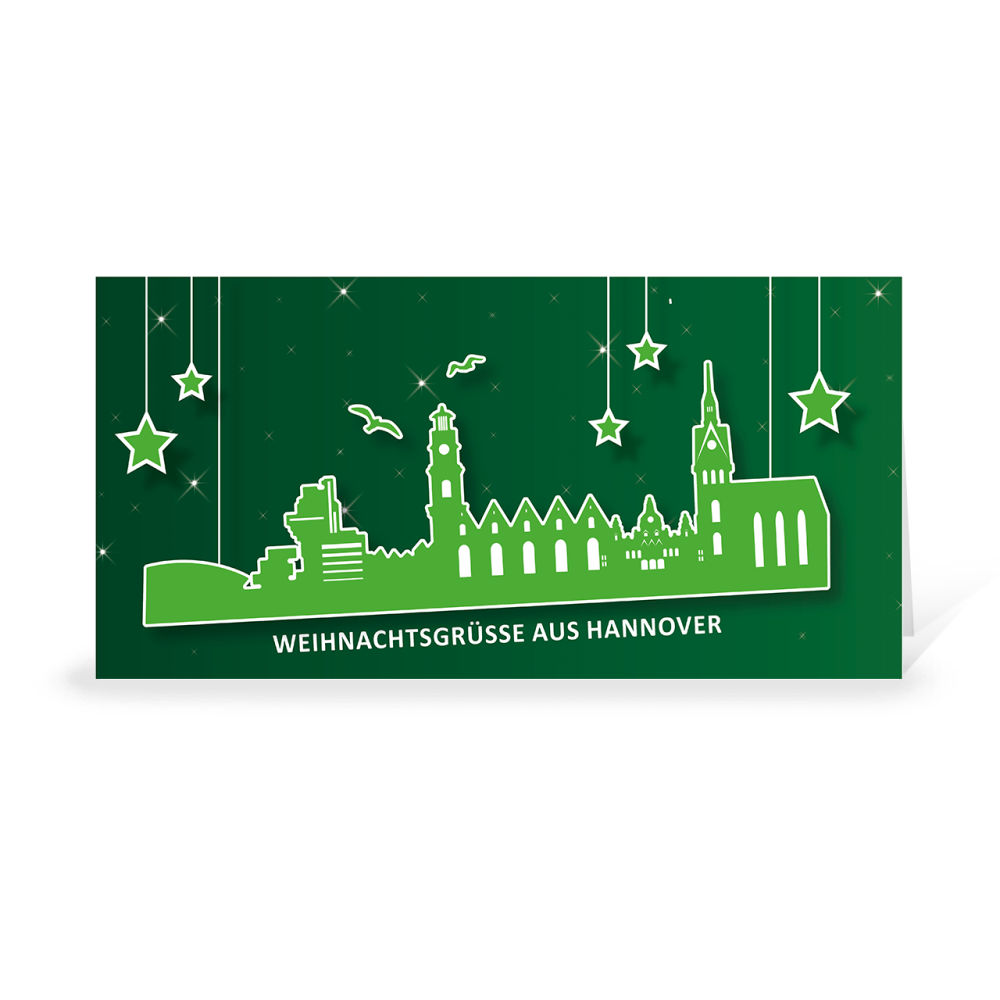 Karte: Skyline pop - Hannover