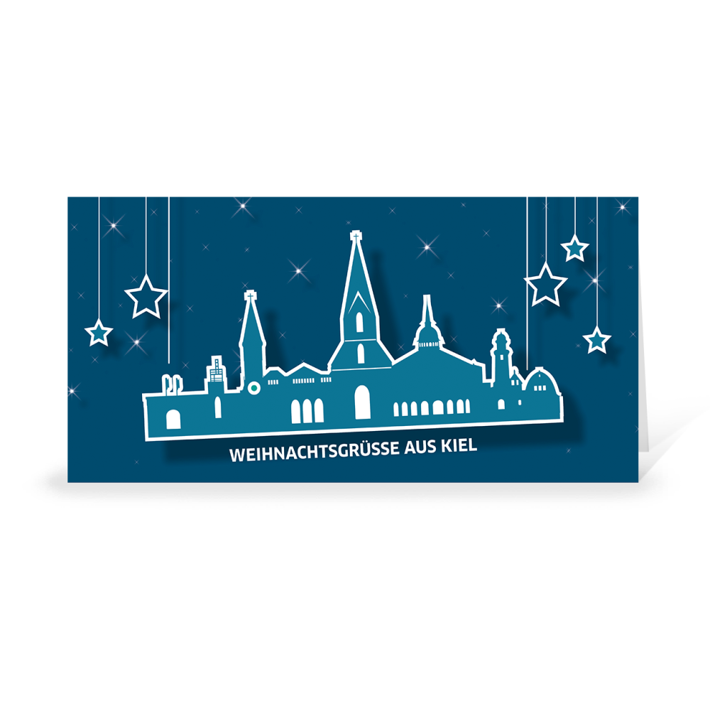 Karte: Skyline pop - Kiel