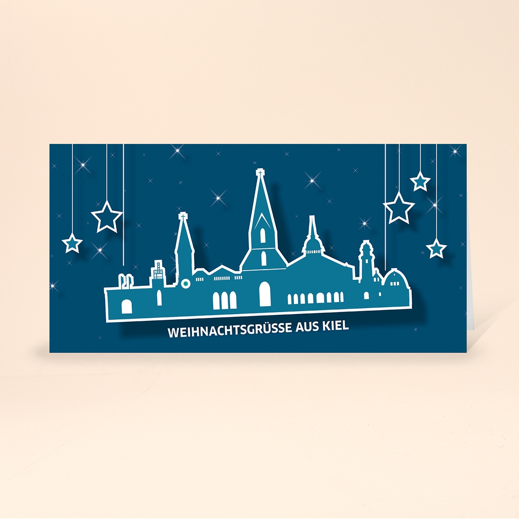 Karte: Skyline pop - Kiel