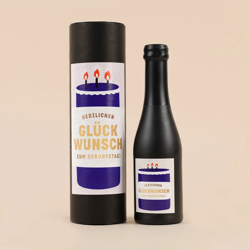 "Herzlichen Glückwunsch" - Secco