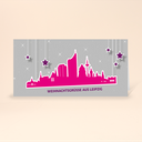Karte: Skyline pop - Leipzig