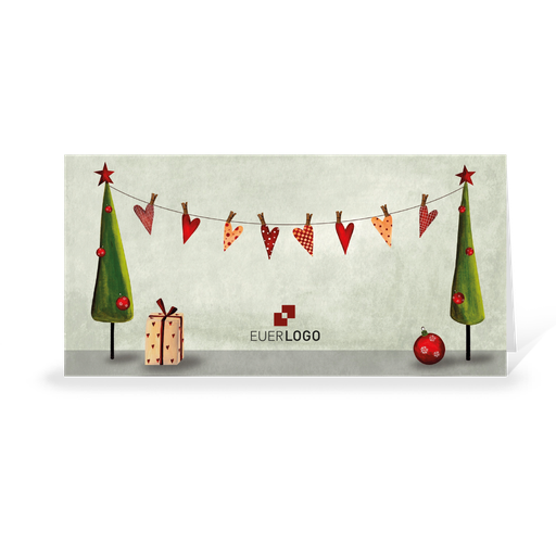 [WP2383] Karte: Baumgeschichten 01 (Blanko Karte ohne Eindruck)