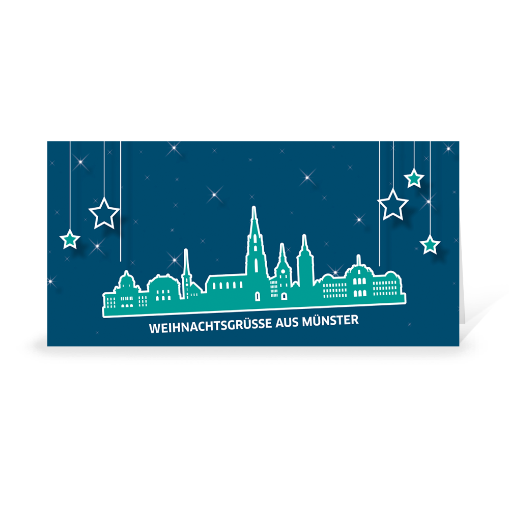 Karte: Skyline pop - Münster