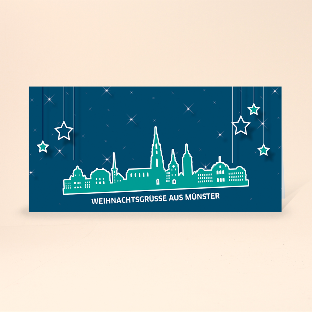 Karte: Skyline pop - Münster