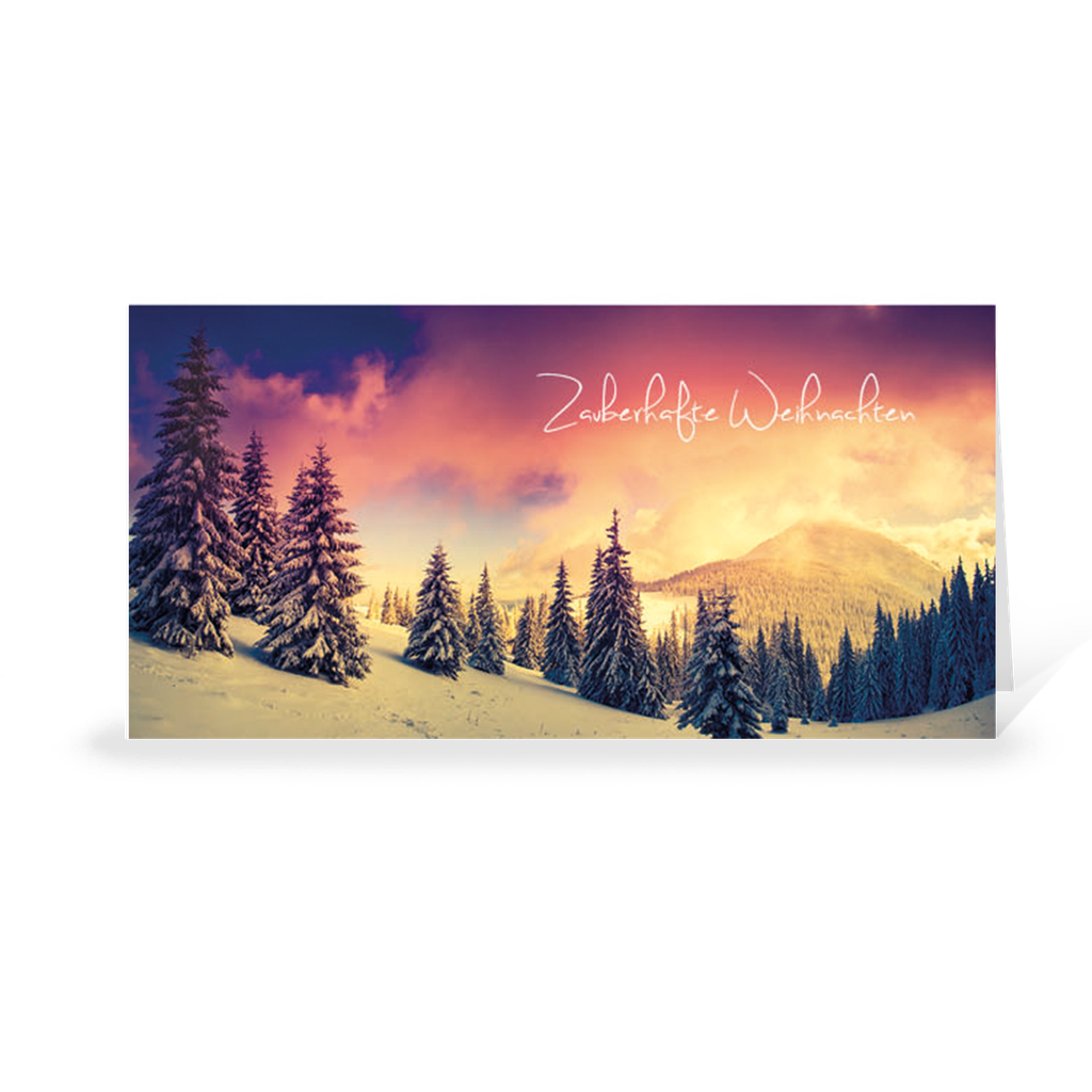 Karte: Winterweihnachtswelt