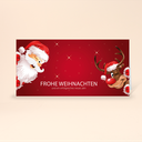 Karte: Santa und Rudi