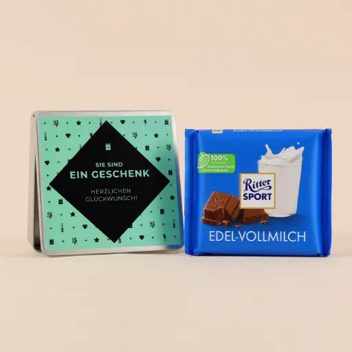 [WP12872] Sie sind ein Geschenk "Herzlichen Glückw." - RS Dose