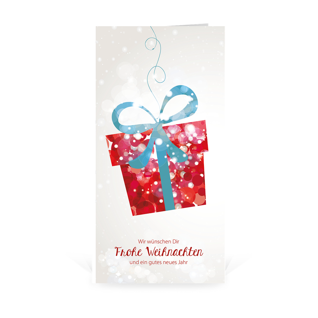 Karte: Sanfte Weihnachten - Geschenk