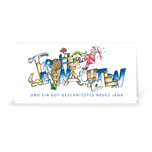 [WP10820] Karte: Branchenbildnis - Holz (Wir gestalten gratis für Dich)