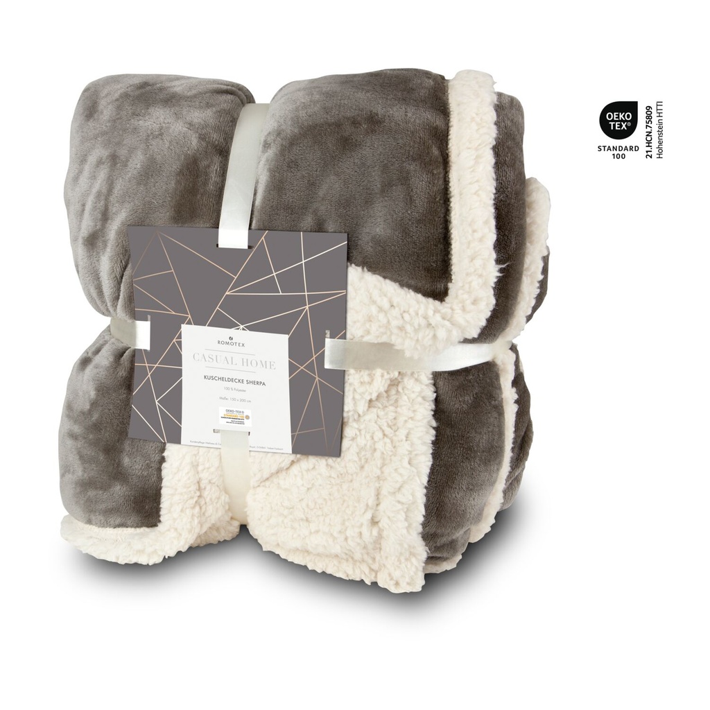Kuscheldecke "Sherpa"