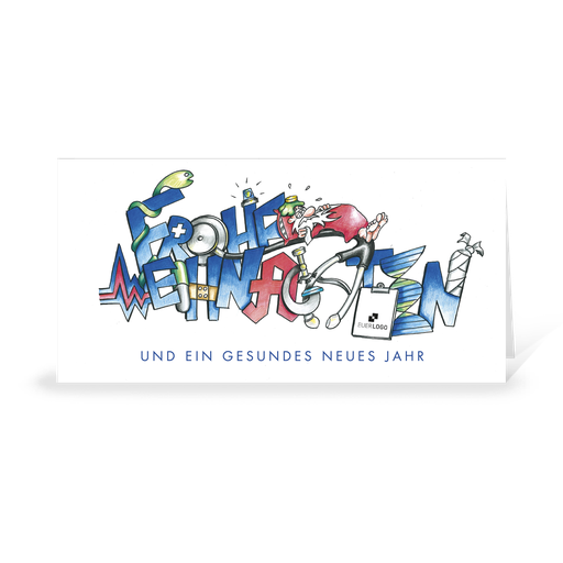 [WP10824] Karte: Branchenbildnis - Medizin (Wir gestalten gratis für Dich)