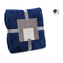 Microflausch- decke navy