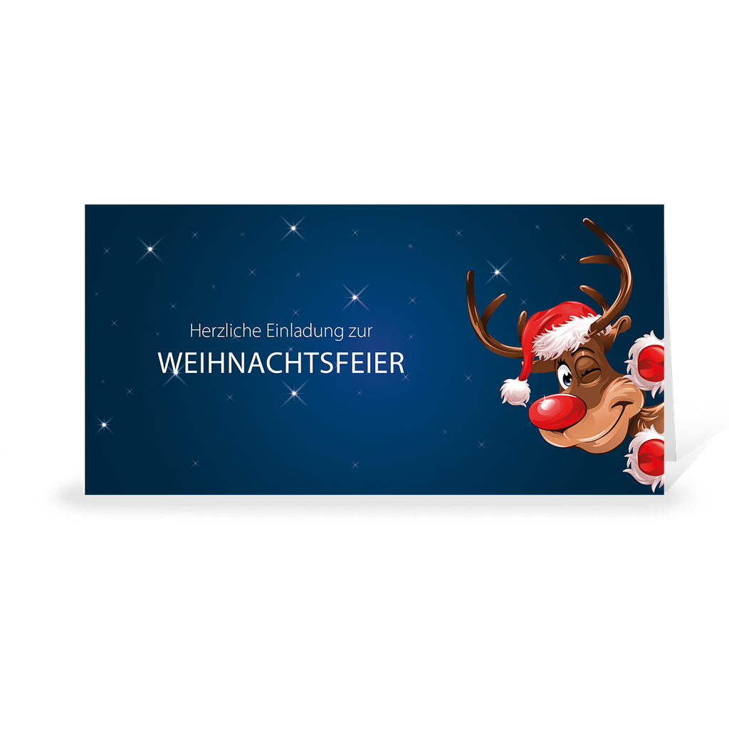 Karte: Einladungskarte "Rudi"