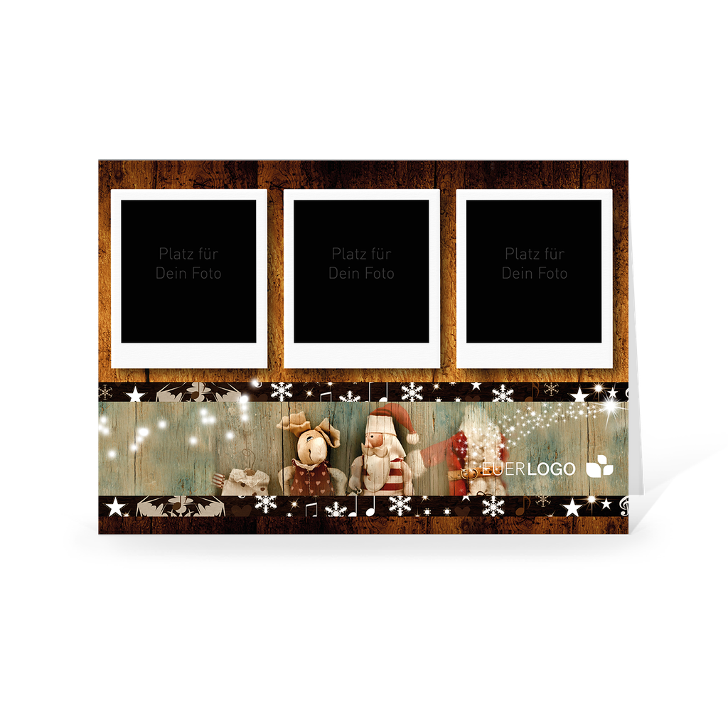 Karte: Fotokarte - Trio