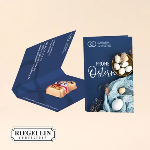 [1145-O] Werbekarte Osterhase