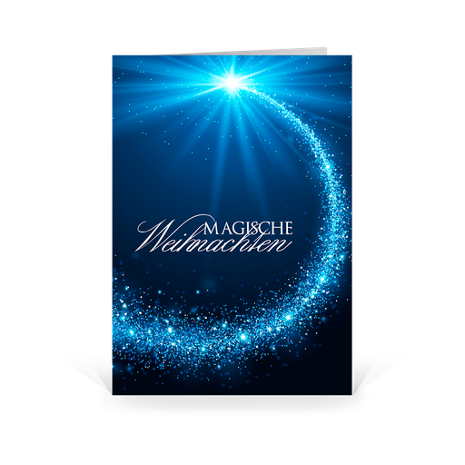 [WP2467] Karte: Magisches Licht - Magisch (Wir gestalten gratis für Dich)