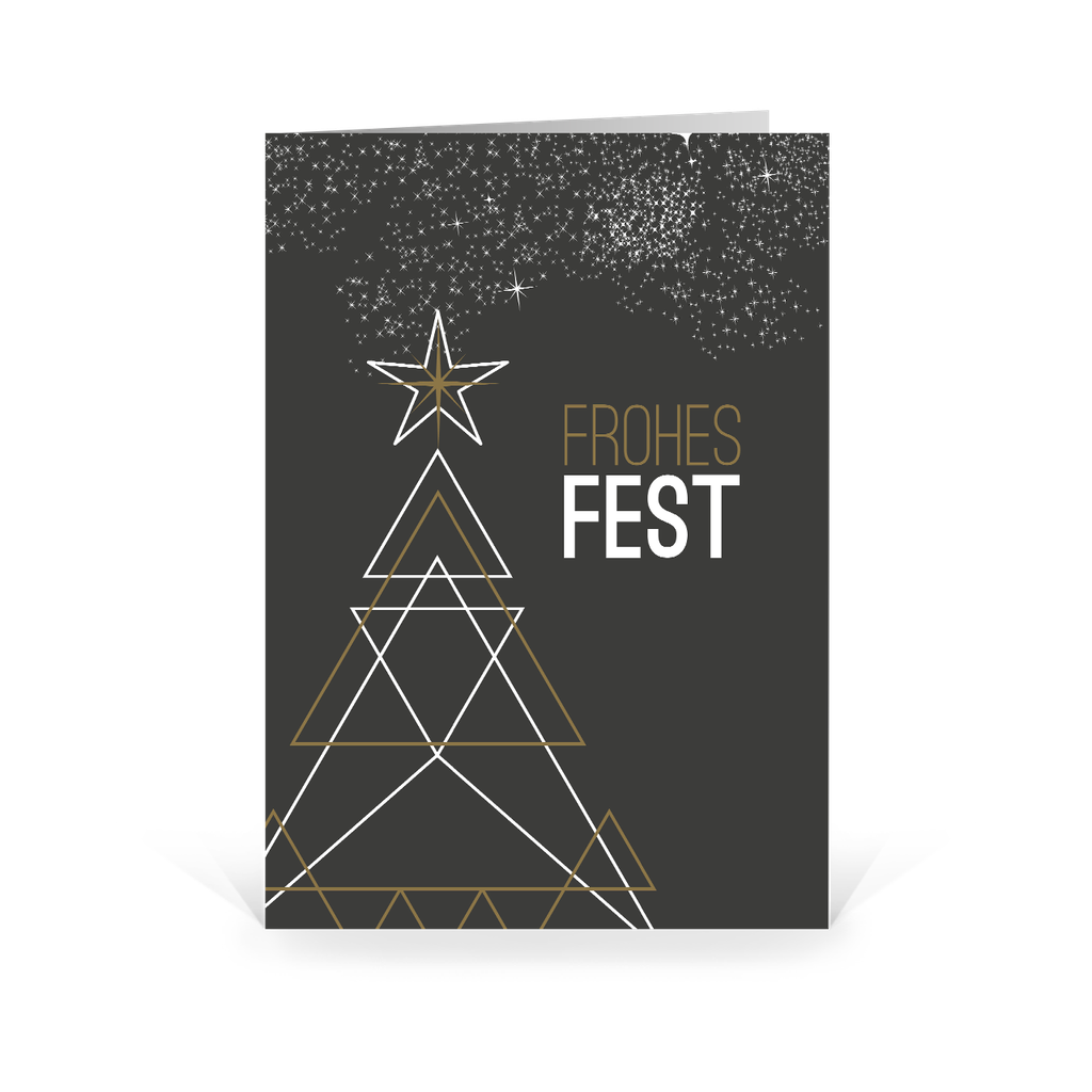 Karte: Art Deco - Baum