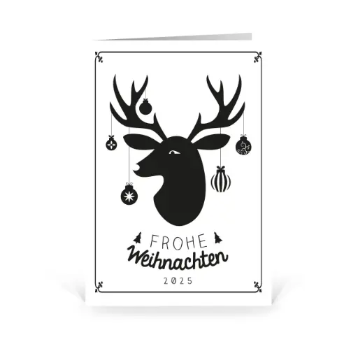 [WP10916] Simple Hirsch (Wir gestalten gratis für Dich)