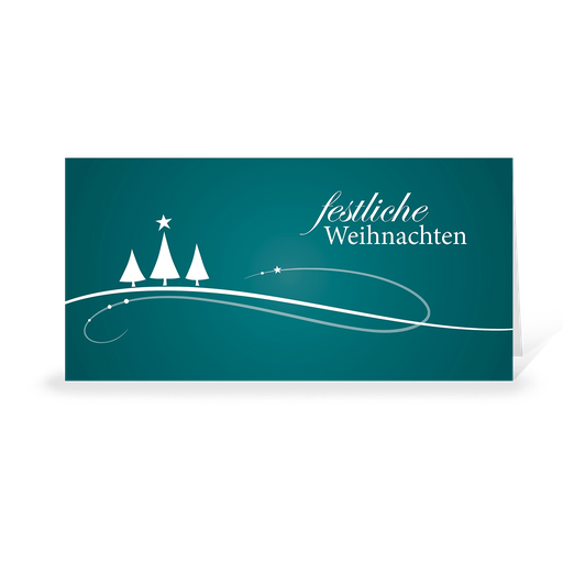 [WP5090] Karte: Aller guter Tannen (Wir gestalten gratis für Dich)