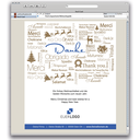 Karte: E-Card Dankeschön
