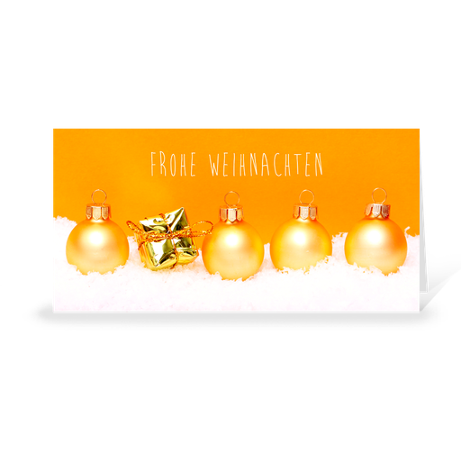 [WP11252] Karte: Goldglanz (Wir gestalten gratis für Dich)