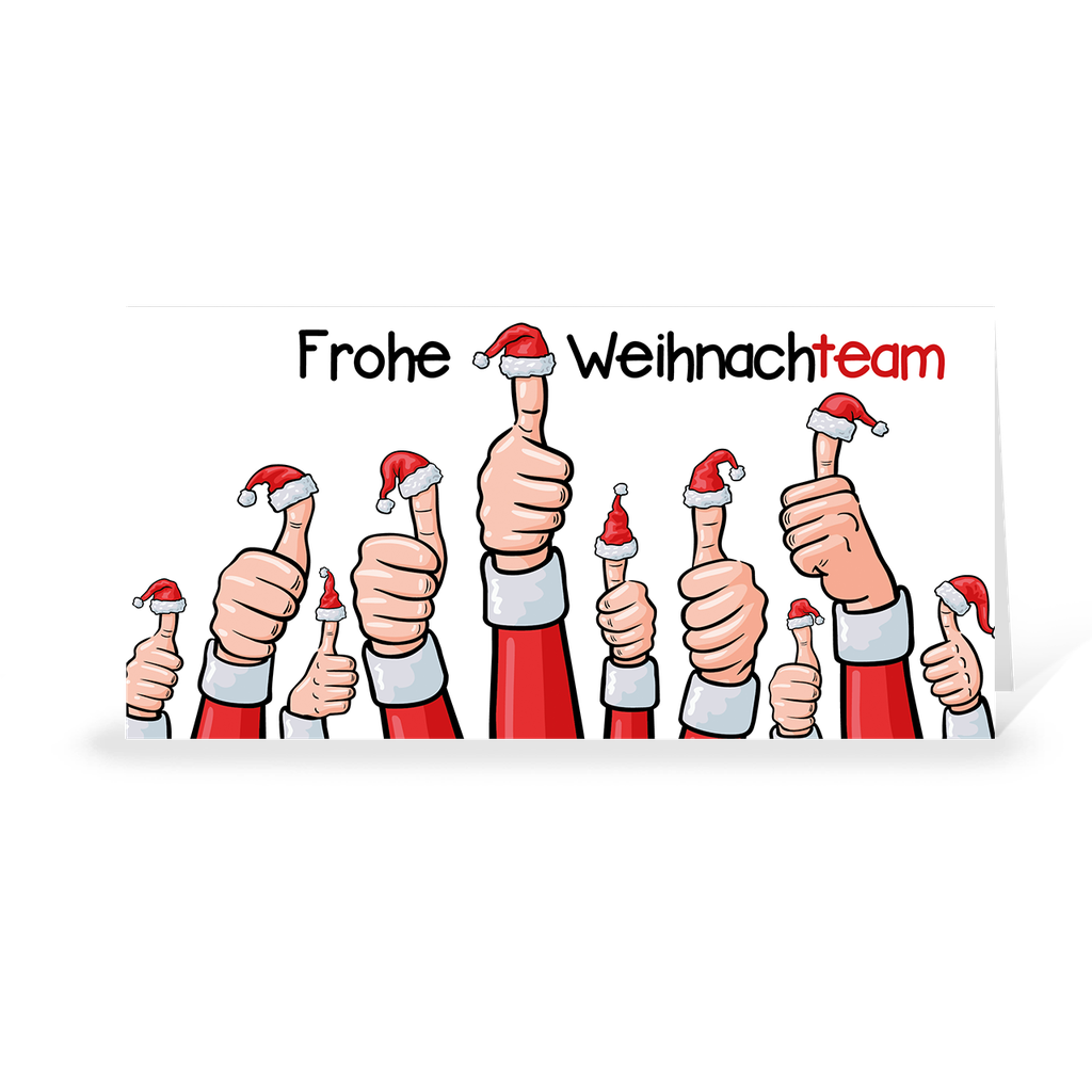 Karte: Daumen hoch