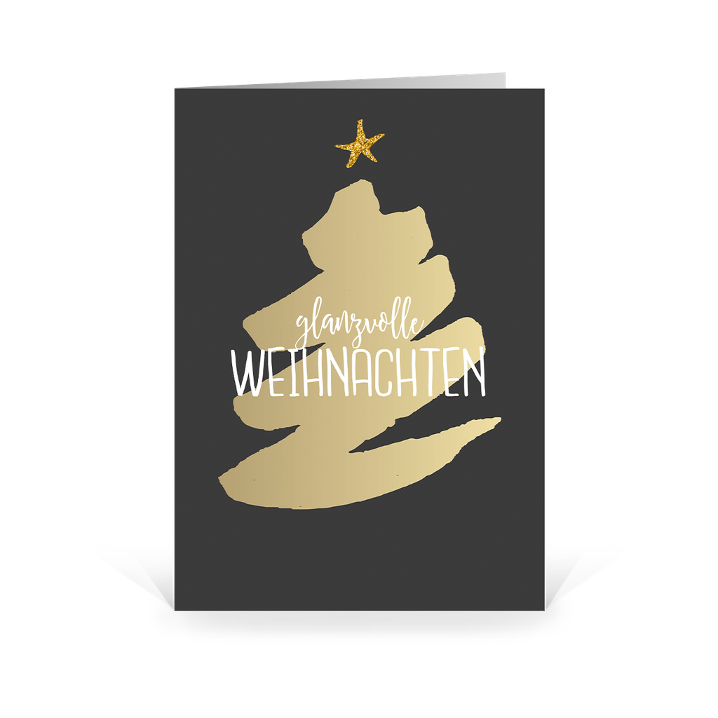 Karte: Ornaments - Baum