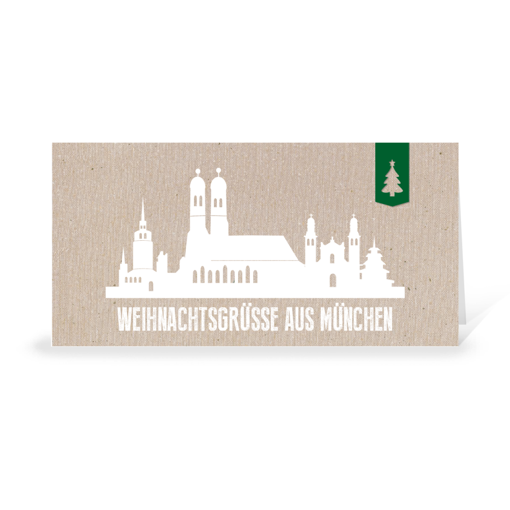 Karte: Skyline modern - München
