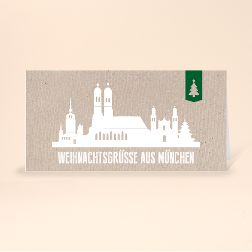 [WP10764] Karte: Skyline modern - München (Wir gestalten gratis für Dich)